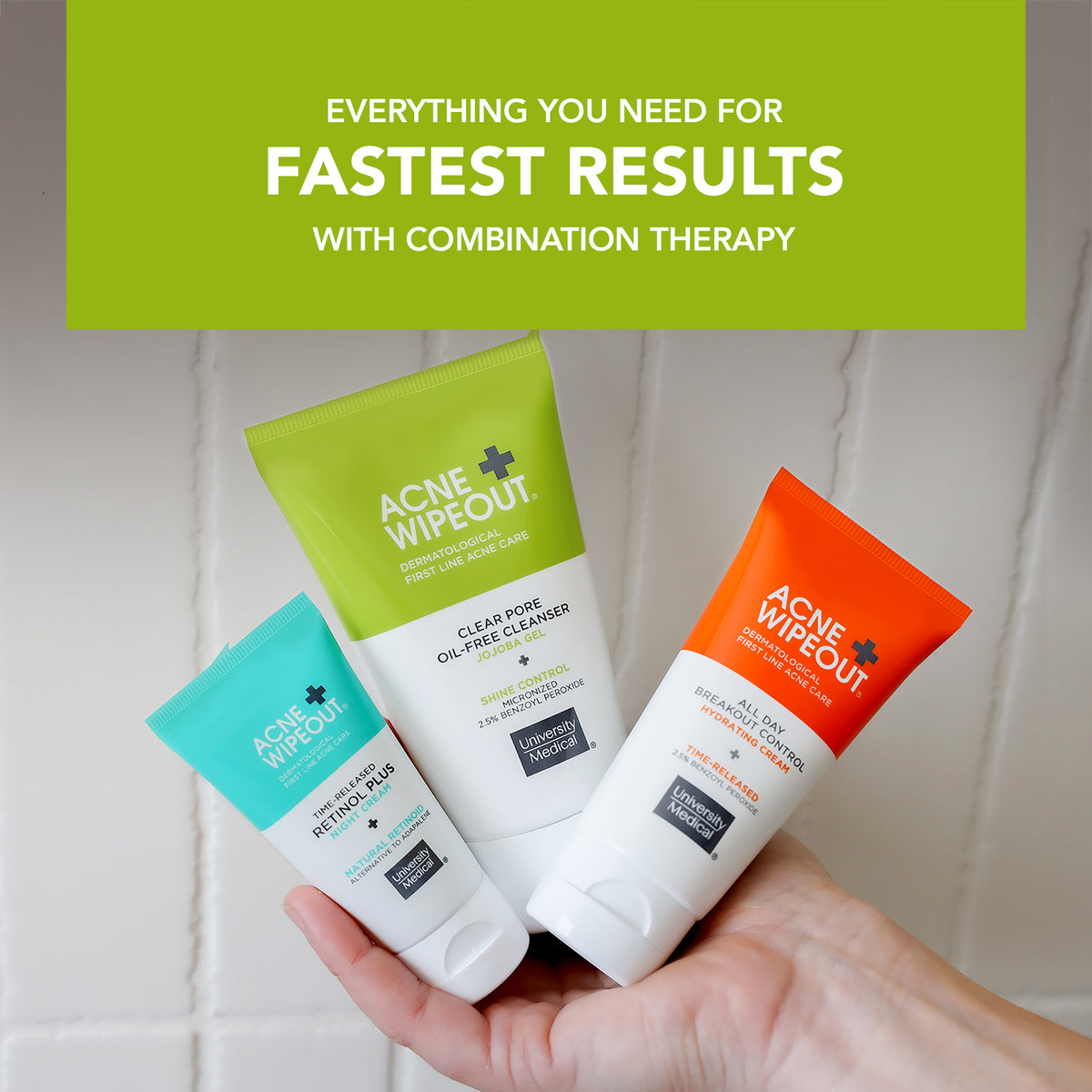 Acne Wipeout® Clinical Acne System